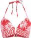LingaDore Voorgevormde Triangel Bikini top Leaf stripe