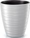 Prosperplast Plantenpot/bloempot Amazing - wit - D37 x H42 cm