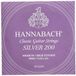 Hannabach Klassieke gitaarsnaren serie 900 medium-high tension Silver 200 - E6w - 9006MHT