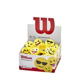 Wilson Emoji Tennisdempers 50 Eenheden Geel