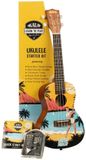 Kala Learn To Play Elvis Blue Hawaii concert ukulele starterkit – Mahonie, met Elvis-lesmateriaal, tuner en app