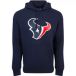 New Era Houston Texans NFL Team Logo Hoody Blauw Trui met Capuchon - XS