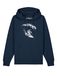 Watapparel Sweatshirt ' Surfing Spaceman ' navy / zwart gemêleerd / wit gemêleerd