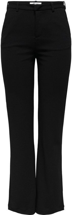 ONLY ONLRAFFY-YO High Waist Straight Fit Trousers - Black