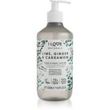 I LOVE COSMETICS Naturals Hand & Body Lotion (Lime, Ginger & Cardamon) 500 ml