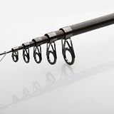 DAM Backbone II TELE, hengel, spinhengel, allround vissen, uniseks, zwart, 2,40 m, 50-100 g