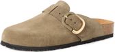 Tamaris leren muiltje 1-27600-44 722 Damesschoenen M2760044 Olijf