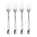 Aida Tarte Fork Raw 4 Pièces Acier Inoxydable Poli