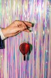 Yup in de Boom - Padelracket Kerstornament - Rood - Glas