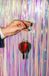 Yup in de Boom - Padelracket Kerstornament - Rood - Glas