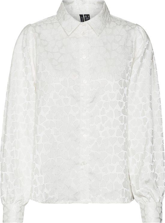 Vero Moda VMVIGO Blouse - Snow White - Women's Size S