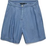 VERO MODA - VMFLEUR HW BERMUDA TENCEL SHORTS GA - Dames - Bermuda shorts