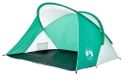 Merkloos Azuurblauwe Pop-up Strandtent voor 2 Personen