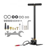 VEVOR PCP-handpomp, 3-traps, hogedrukpomp tot 41,37 MPa, staande pomp met olie-waterfilter, manometer en roestvrijstalen behuizing, voor luchtgeweren, paintball, bandenvullen en opblaasbare boten