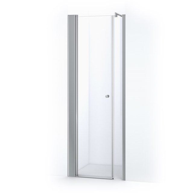Maxaro Douchewand met Draaideur Zircon Comfort 100cm Chroom - 6095827642643