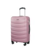 Puccini Valencia Kabine Koffer Rood Polycarbonaat 55cm 31L 360° Wielen