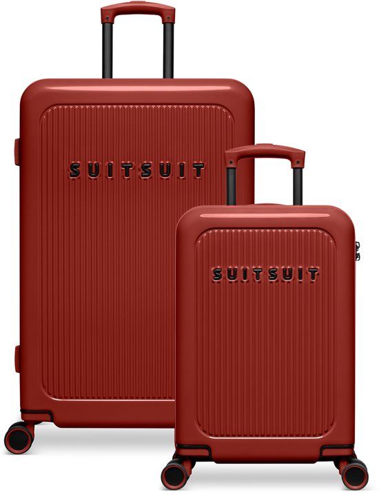 SUITSUIT Caretta Kofferset - Burnt Brick - 2-delig