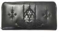 Banned - Gothic Bat Dames portemonnee - Zwart