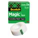 Scotch Magic Tape - 1 rol, 19 mm x 33 m - Onzichtbaar plakband voor algemene doeleinden
