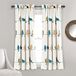 Lush Decor Rowley Vogels Kamer Verduistering Raamgordijn Paneel Paar, 63" lang x 52" breed, Multi