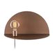 Homemania Wandlamp Shelfie, wandlamp, koper, metaal, 50 x 25 x 25 cm, 1 x E27, max. 100 W