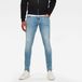 G-Star Revend Skinny Heren Jeans Lt Indigo Aged