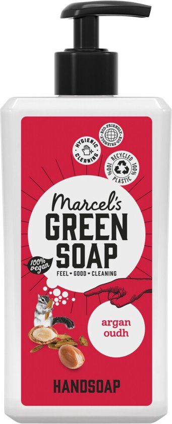 Marcels Green Soap Handzeep Argan & Oudh - 500ml