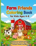 Farm Animals Coloring Book
