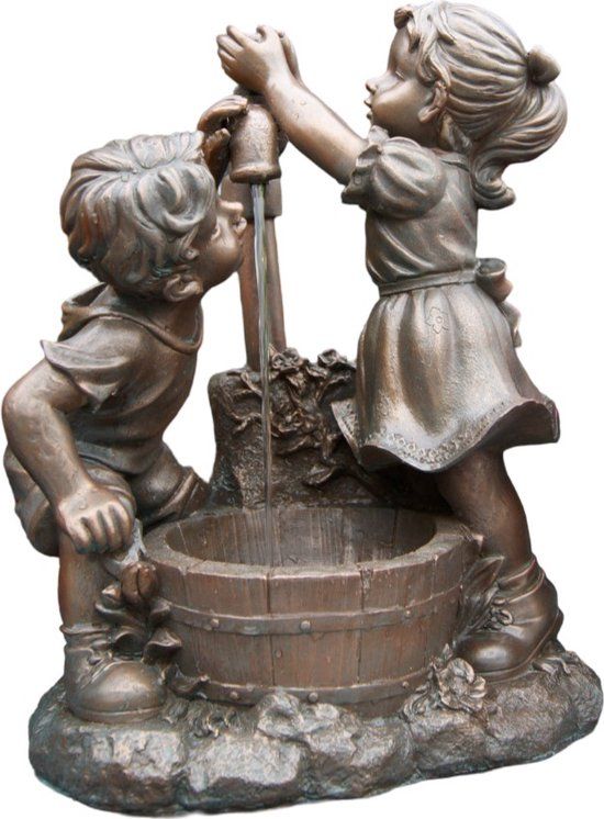 Ubbink Acqua Arte Memphis Water Ornament - Brown - 64cm