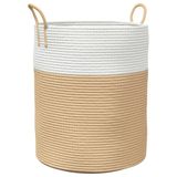 VidaXL 358483 opslagdoos Beige, Wit