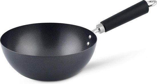 Ken Hom Excellence Wok Ø 20 cm - Koolstofstaal - Zwart