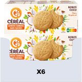 Céréal Kokoskoekjes - 6 x 132 gr - Voordeelverpakking