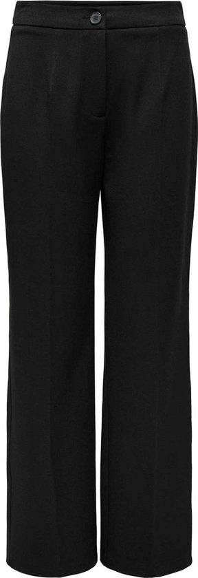 ONLY ONLMIA HW STRAIGHT PANT TLR NOOS Women's Trousers - Size 36/32 - Black-anthracite 1