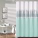 Lush Decor Night Sky douchegordijn, 72 "x 72", Wit & Blauw