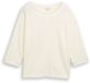 Tom Tailor chemise à manches longues et manches chauve-souris - Taille L - Whisper White