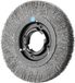 PFERD TOOLS Ronde borstel breed ongetordeerd RBU Ø 200 x 25 mm variabel boorgat Ø roestvrijstalen draad 0,30