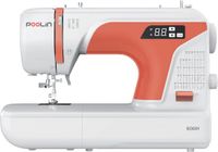 PooLin EOC01 naaimachine beginners 100 steken 8 persvoeten - Ideaal voor thuis - Lcd-display - Automatische knoopsgaten - Draagbaar en ideaal voor beginners en gevorderden