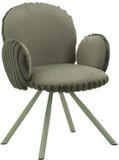 Mauro Ferretti Stoel Stockholm -b- Green Set 2 Pcs 64×68×83 cm