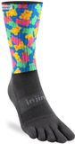 Injinji Trail Midweight Crew - Oranje/Blauw/Groen - 44-47