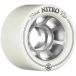 Roller Derby Rollerbones 59mm Nitro Roues Pack de 8 (Blanc - 94A)