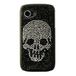 Coque Mocca Design Coque Wiko Cink Slim Tête de Mort Strass