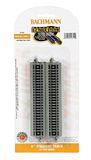 Bachmann 44811 Snap-Fit E-Z 5" Straight Track (6/Kaart) -Nikkel Zilveren Rail met Grijs Roadbed-N Schaal