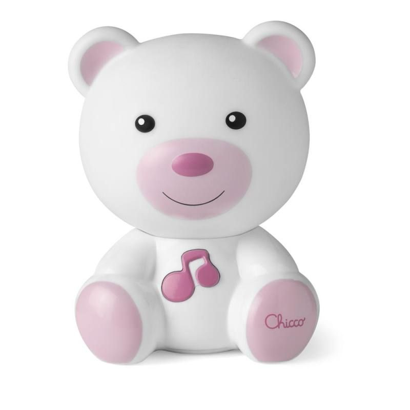 Chicco Dreamlight Bear Pink Nachtlampje met Muziek C09830.10