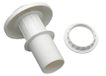 Schoorsteen van kunststof "paddenstoel" voor afzuigkappen of ventilatie, diameter 60 mm, voor campers en caravans
