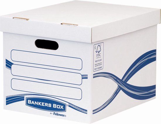 Bankers Box Basic opbergdoos - 10 stuks - A4