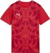 Puma TeamUltimate Kinder Voetbalshirt Korte Mouw 140cm Rood/Wit