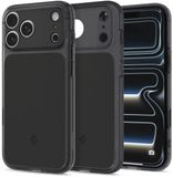 Spigen Ultra Hybrid T MagFit Hoesje Geschikt voor Apple iPhone 18 Pro / 17 Pro - Back Cover Compatibel met MagSafe / Qi2 - Zwart