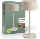 Brendz Nuna Oplaadbare Tafellamp Beige