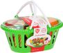 Playgo Play Play speelgoed fruitmand - mandje met fruit 13-delig kunststof.