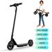 KidGo Trottinette électrique - S65 - moteur 249 watts - batterie 36 volts - Vitesse maximale inférieure à 25 km/h - Autonomie 18 km - Pliable - Noir